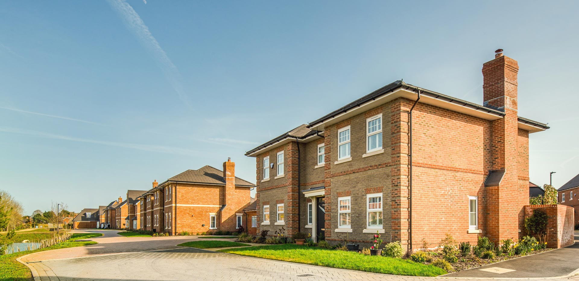 Winterbrook Meadows, Exterior, Wide shot of a home on a tranquil street